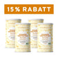 InnoNature Pulver 4x 450g (120 Portionen) Bio Veganer Protein Mix Banana Bread