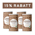 InnoNature Pulver 4x 450g (120 Portionen) Bio Veganer Protein Mix Schoko