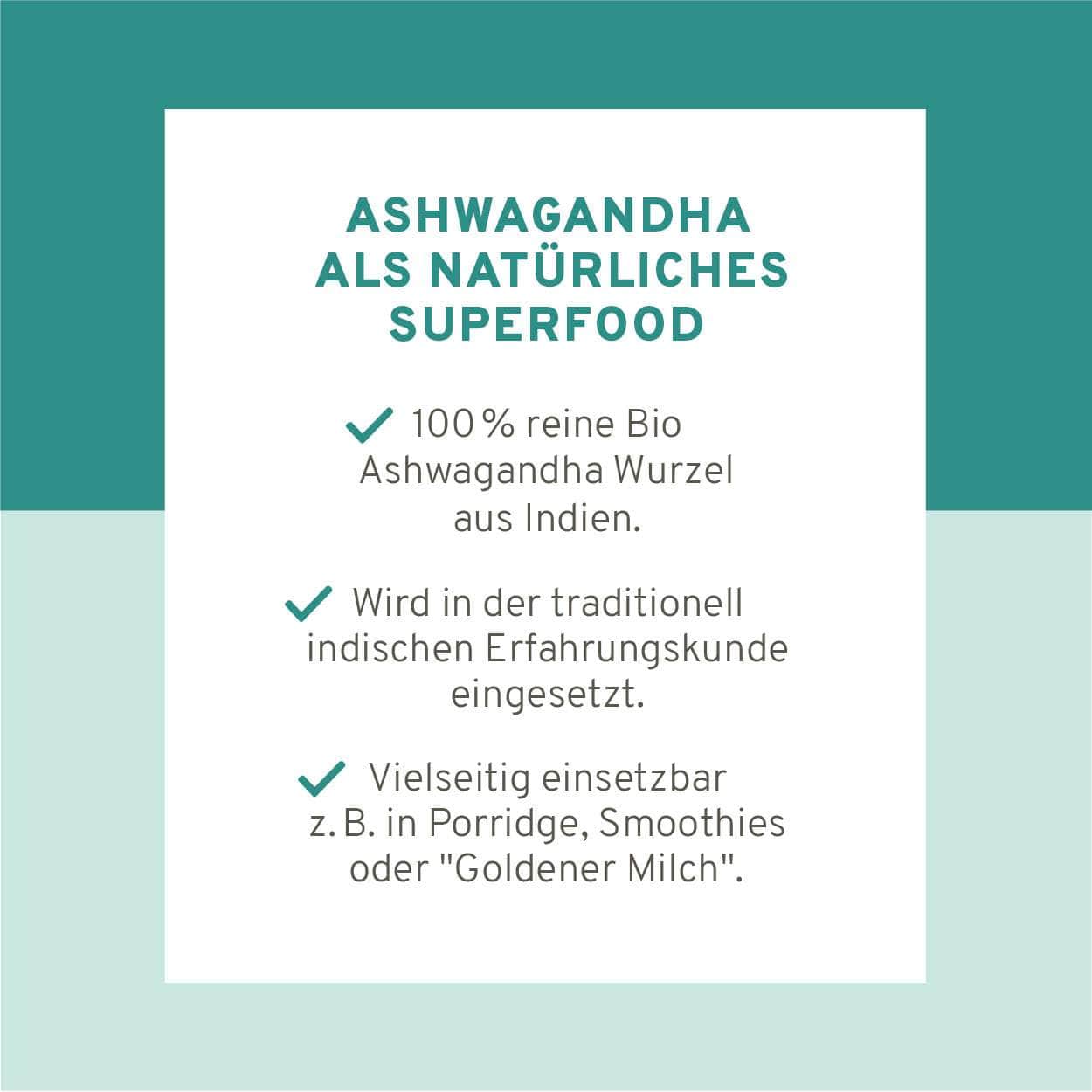 InnoNature Pulver Bio Ashwagandha Pulver