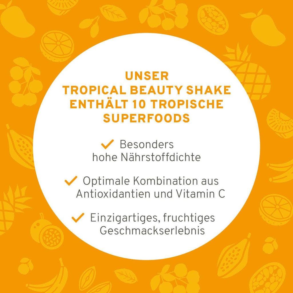InnoNature Pulver Bio Tropical Beauty Superfood Pulver: Antioxidantienshake aus exotischen Früchten
