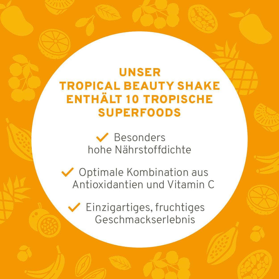 InnoNature Pulver Bio Tropical Beauty Superfood Pulver: Antioxidantienshake aus exotischen Früchten