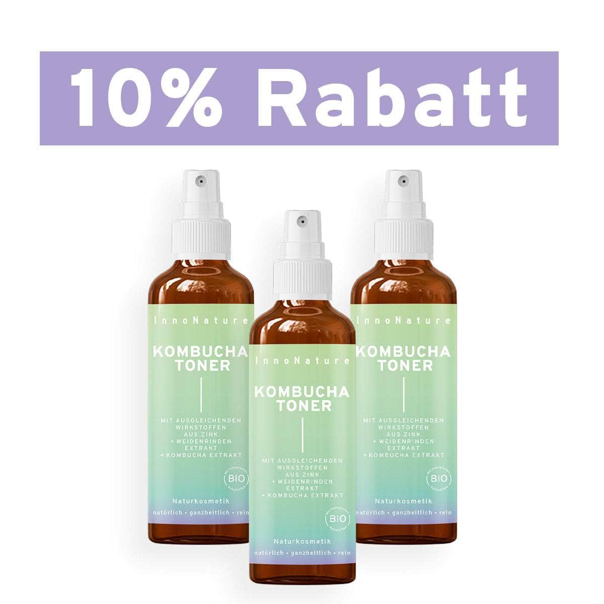 InnoNature Tonikum 3x75ml Kombucha Toner