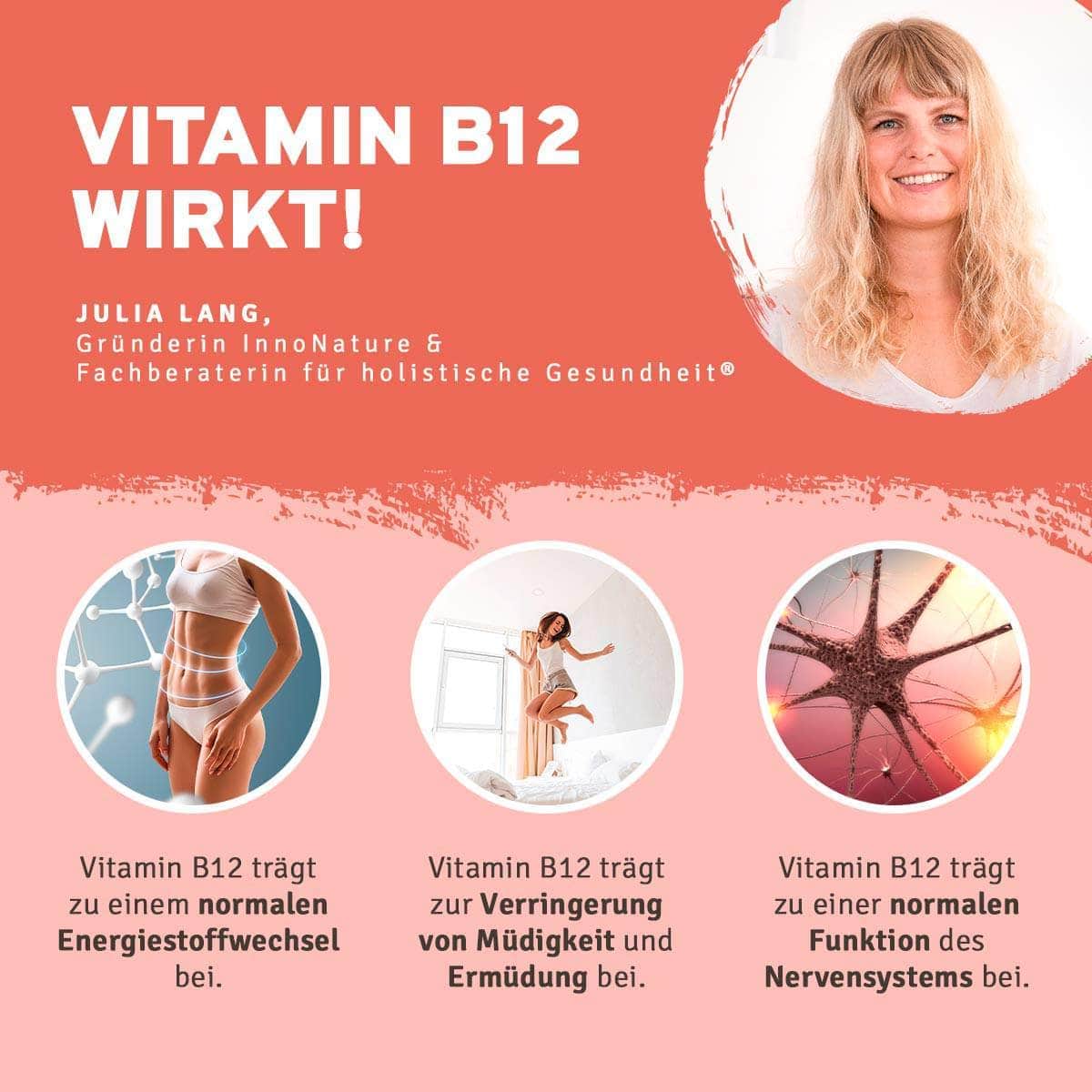 InnoNature 1x Vorrat (1x Vitamin D3, 1x Vitamin K2, 1x Vitamin B12, 1x Eisen, 1x Jod, 1x Selen, 1x Sango Koralle, 1x Zink, 1x Omega 3 Algenöl) deinegesundefamilie-Essential-Paket