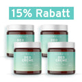 InnoNature Creme 4x60ml Natürliche Deocreme Salbei - Limette