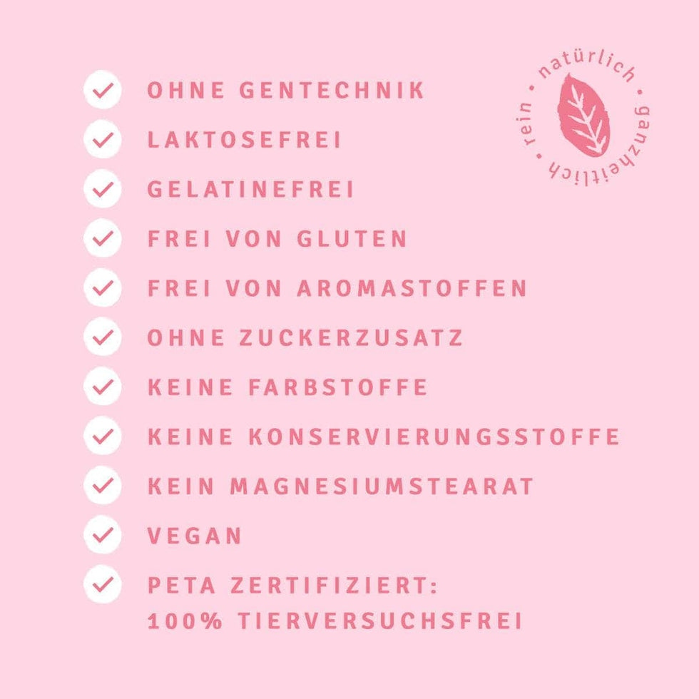 InnoNature Kapseln Eisen Chrom Molybdän Kapseln: Buchweizenkeimlinge + Hagebutte