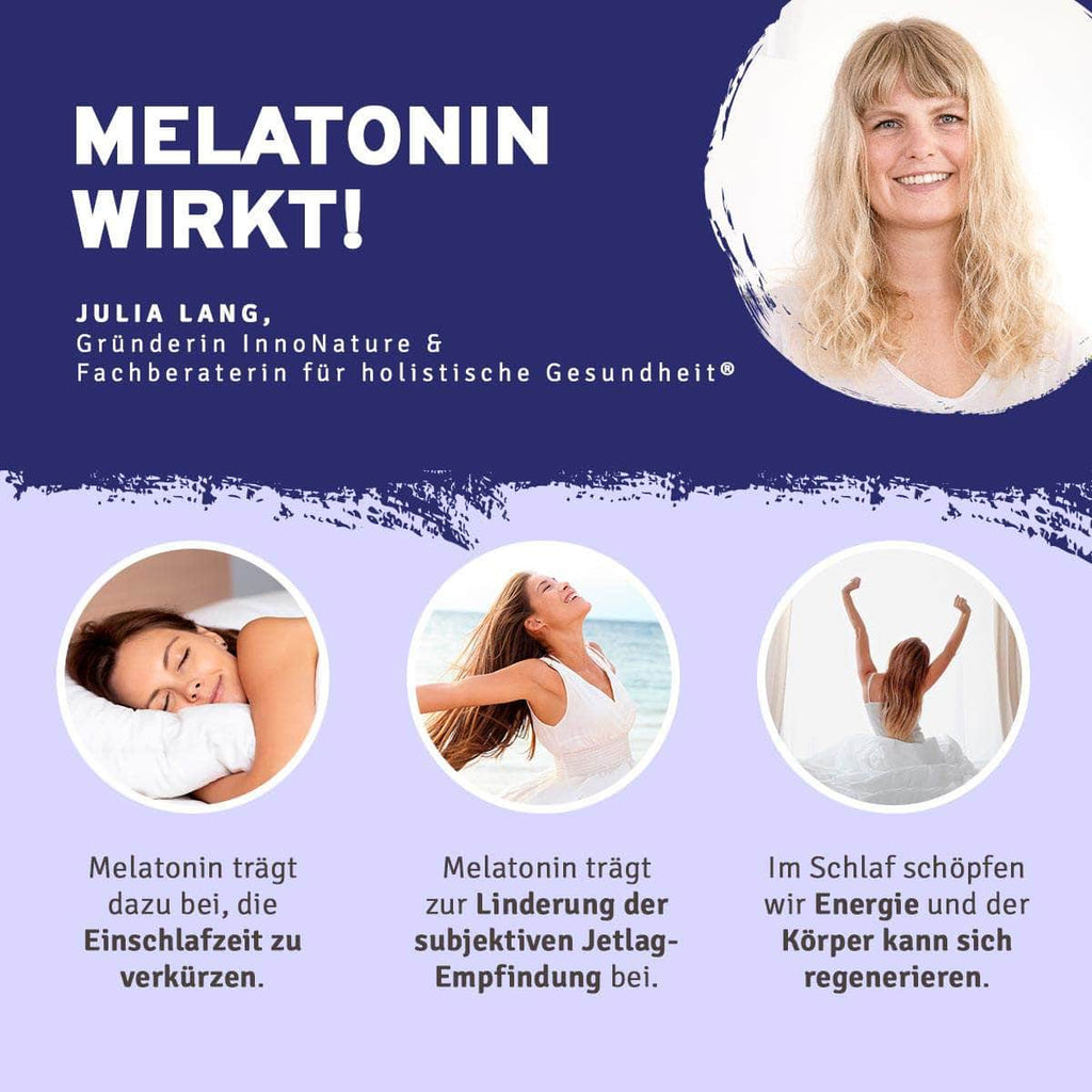 InnoNature Pakete 1x Vorrat (1x Deep, 1x Melatonin) Gute-Nacht-Paket