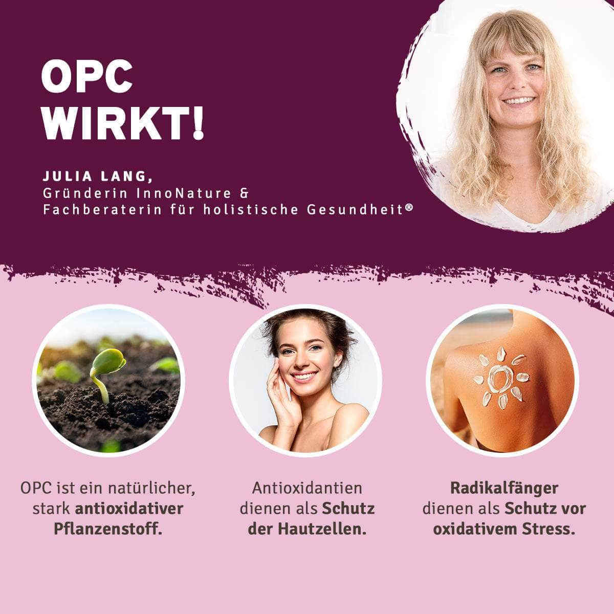 InnoNature Pakete 1x Vorrat (1x Haut Haare Nägel, 1x Vitamin C, 1x Kurkuma Gerstengras, 1X Face Oil, 1x Deocreme, 1x Lip Balm) Slow Aging Inside Out Paket
