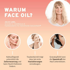 InnoNature Pakete 1x Vorteil (1x Face Oil, 1x Aloe Hyaluron Serum, 1x Haut Haare Nägel Kapseln) Anti Aging Face Care Paket