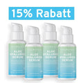 InnoNature Serum 4x50ml Aloe Hyaluron Serum: Feuchtigkeitsboost